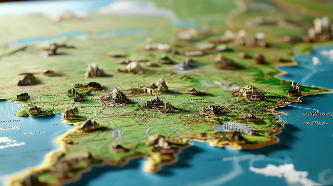 安徽省旅游景点地图