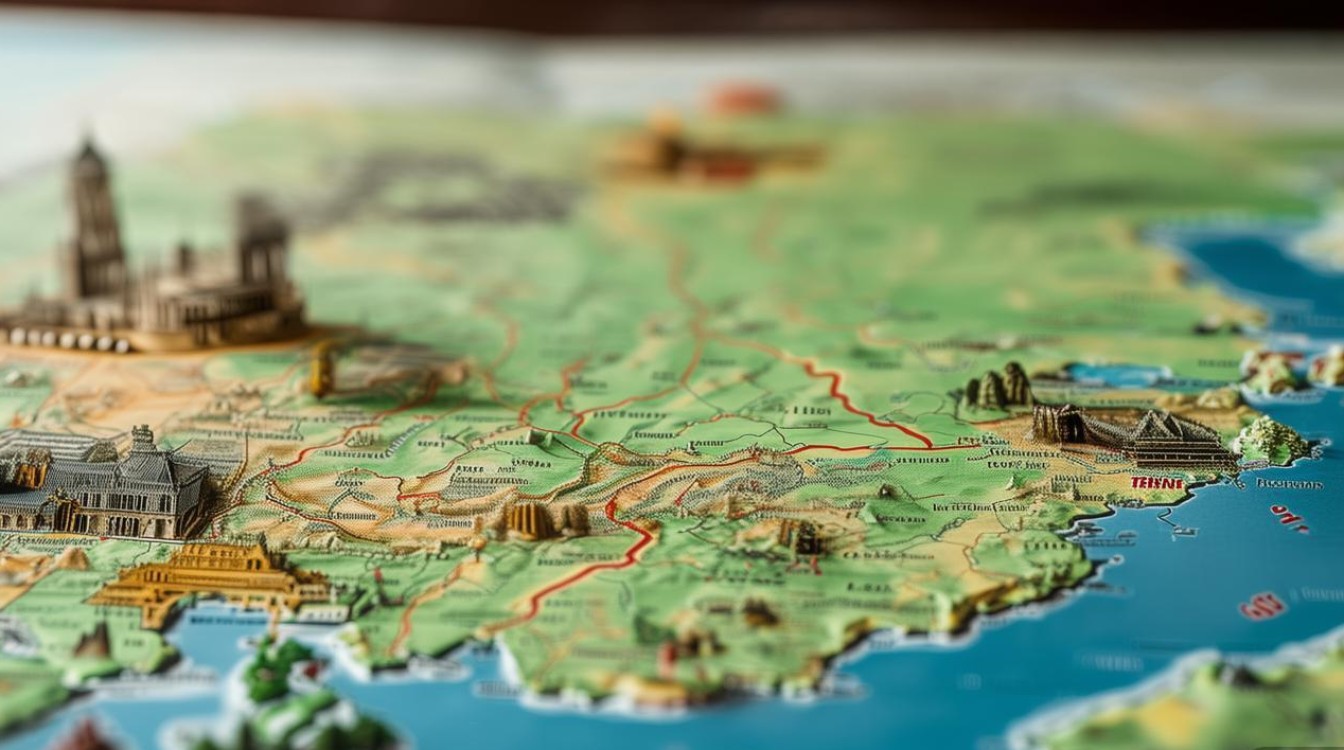 安徽省旅游景点地图