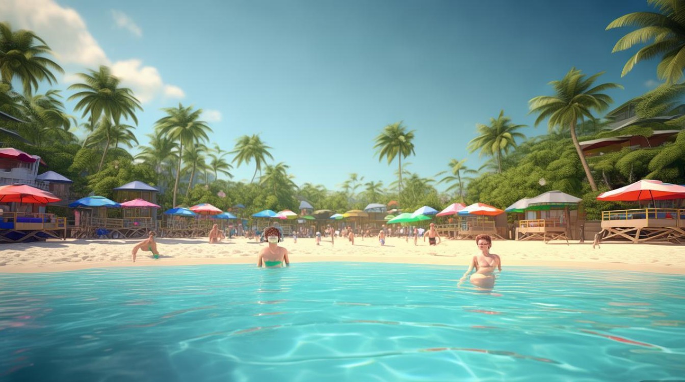 游泳景点 游泳景点