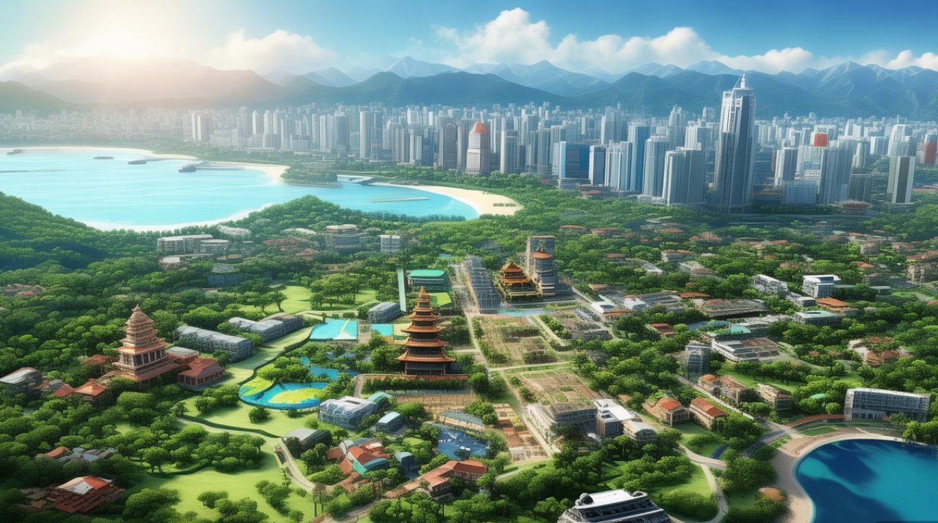 海口主要旅游景点