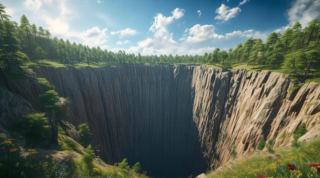 天坑景点 天坑景点