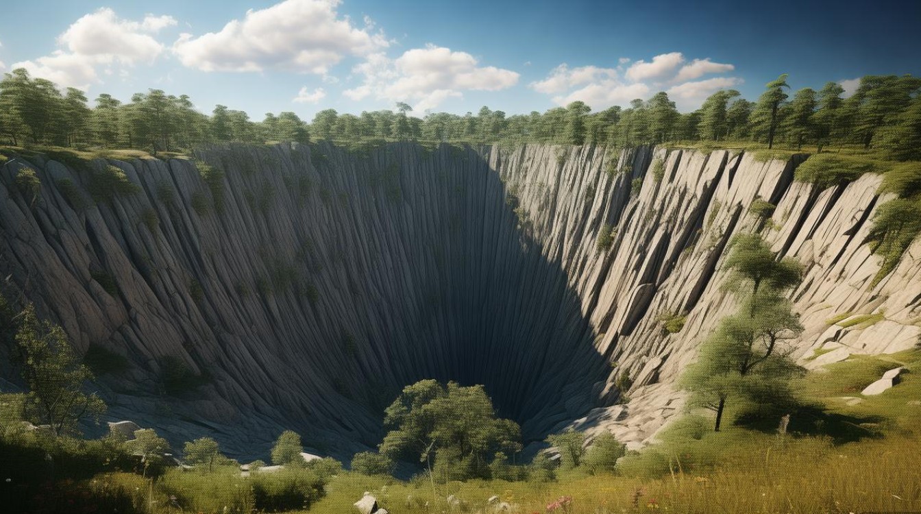 天坑景点 天坑景点