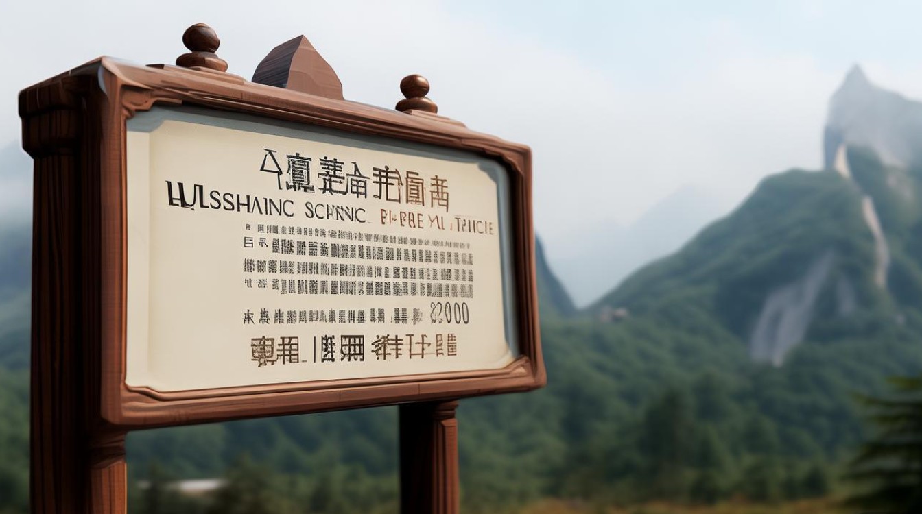 庐山景点门票价格