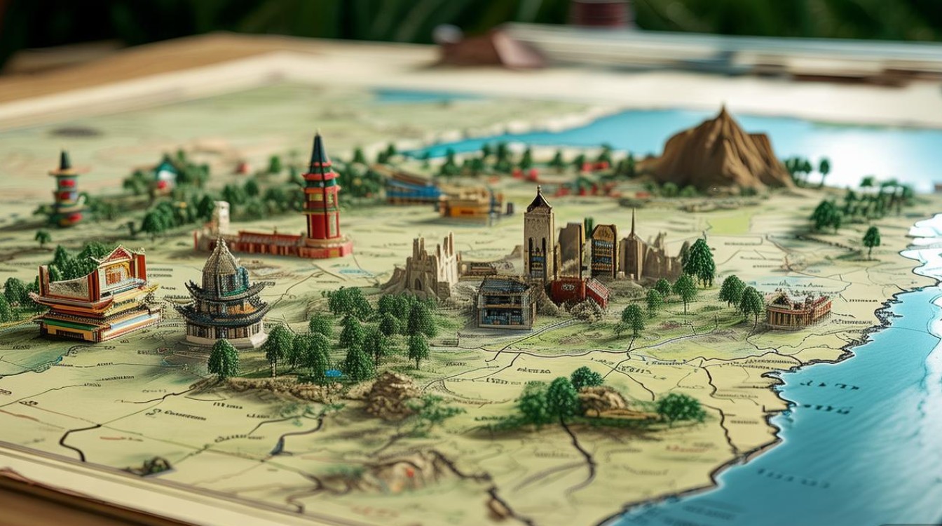 河北省旅游景点地图