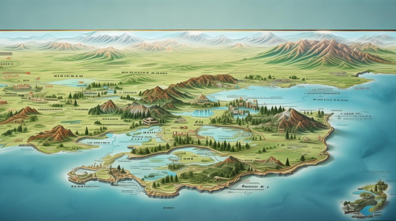 浙江省景点分布图 浙江省景点分布图