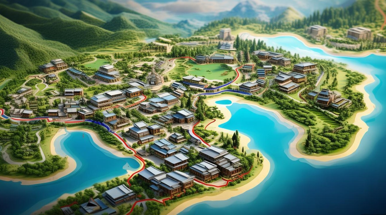 丽江旅游景点路线图 丽江旅游景点路线图