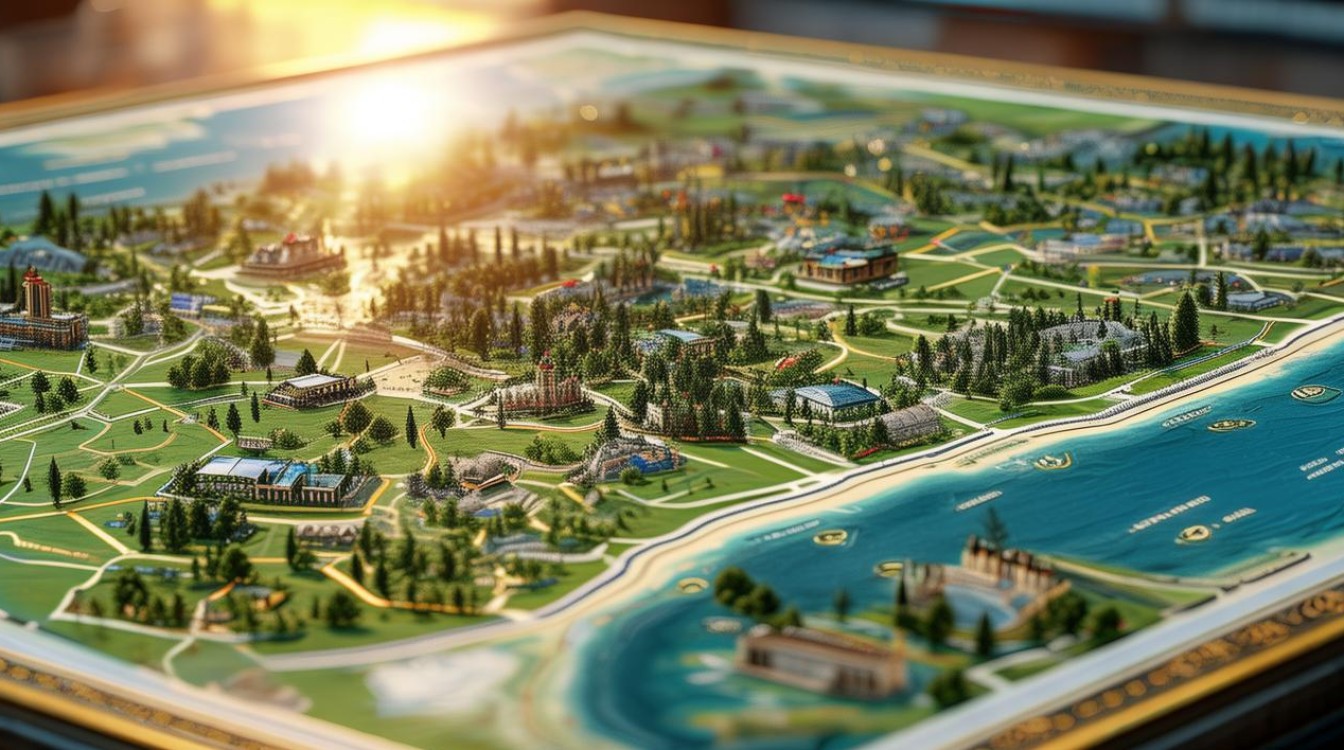 日照景点地图分布图 日照景点地图分布图