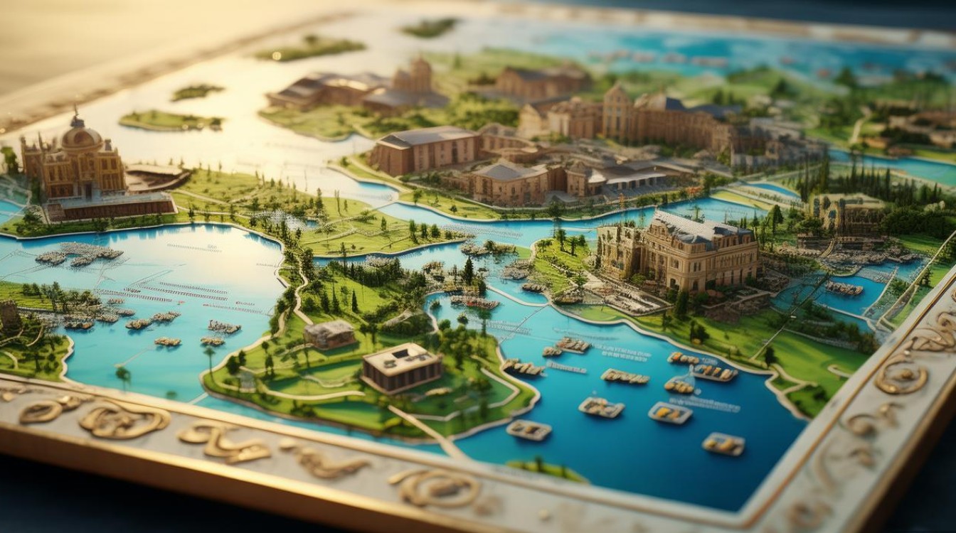 日照景点地图分布图 日照景点地图分布图