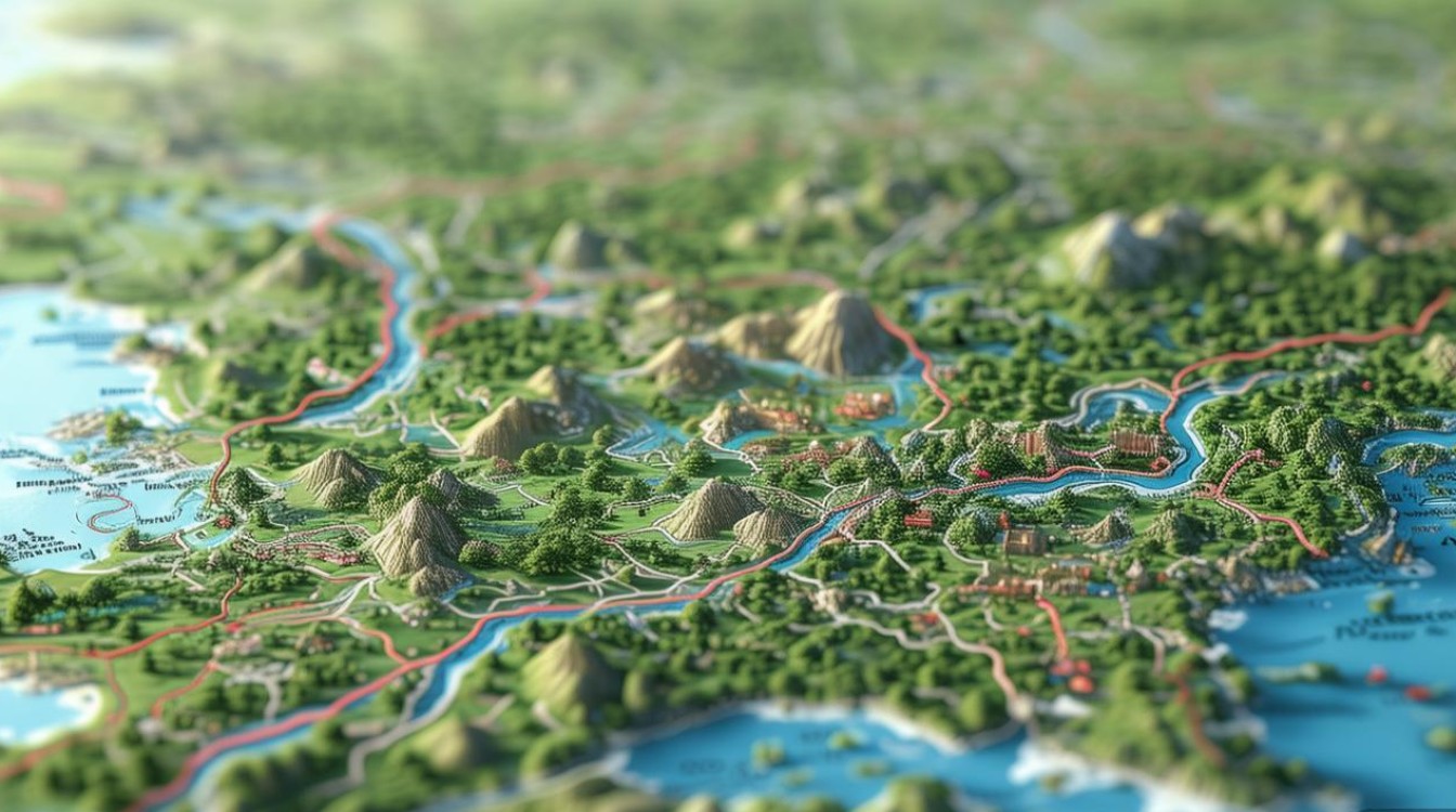 皖南景点分布图