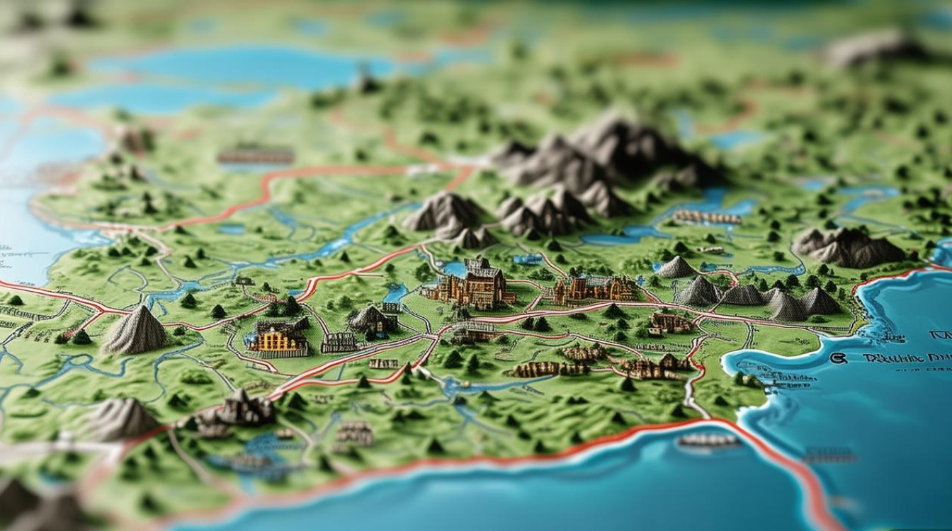 皖南景点分布图