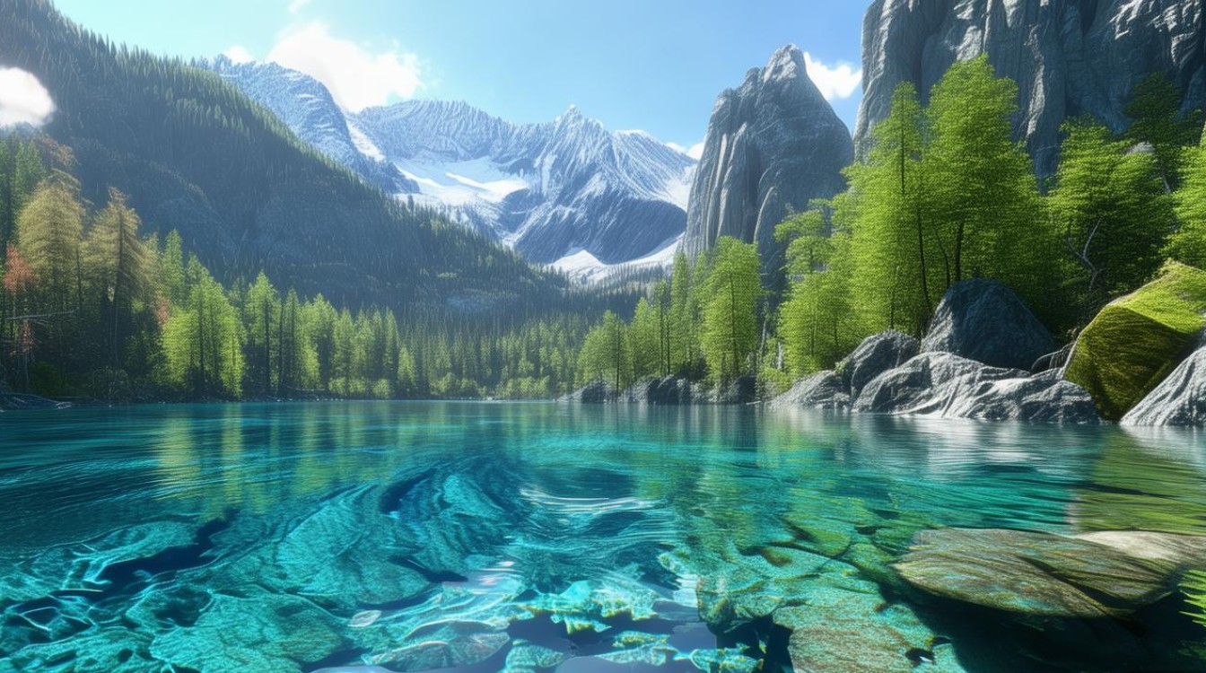 九寨沟旅游景点图