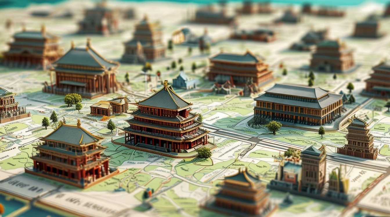 西安旅游地图景点地图