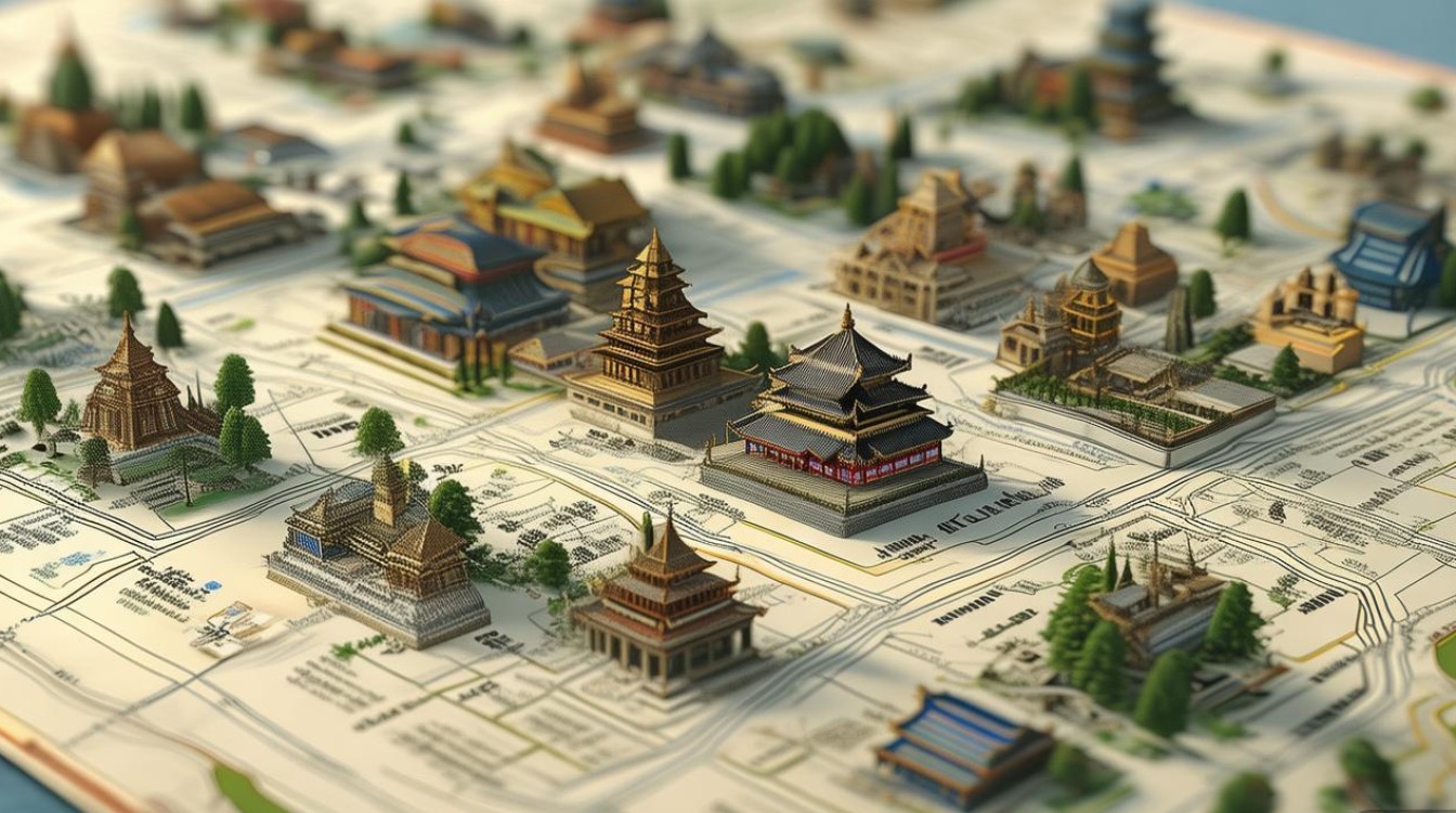 西安旅游地图景点地图