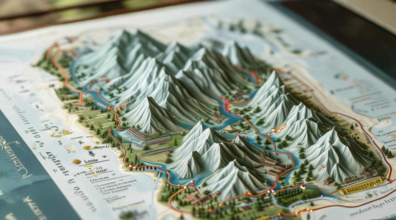 九华山景点路线图 九华山景点路线图