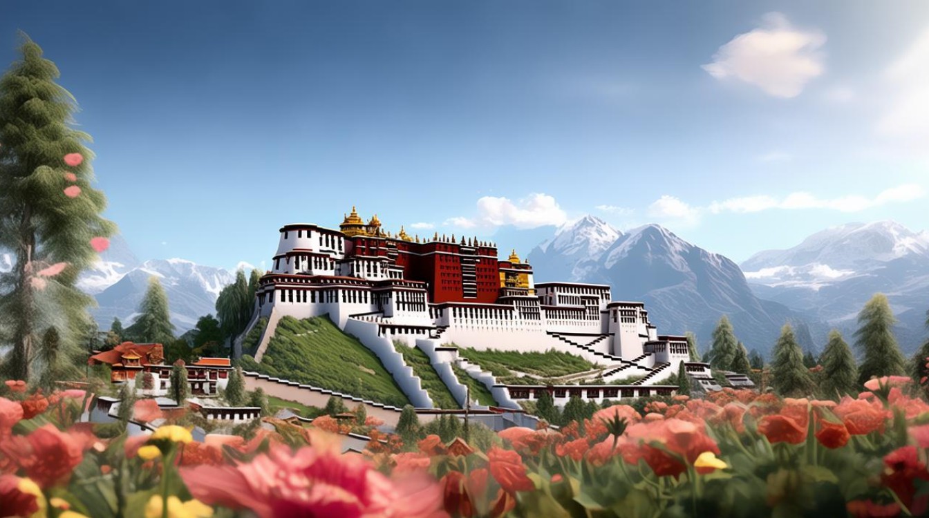 布达拉宫周围景点