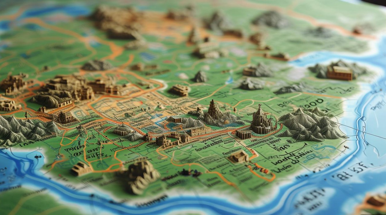 巴马景点分布图