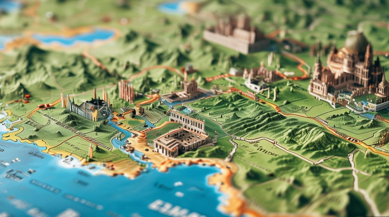 巴马景点分布图