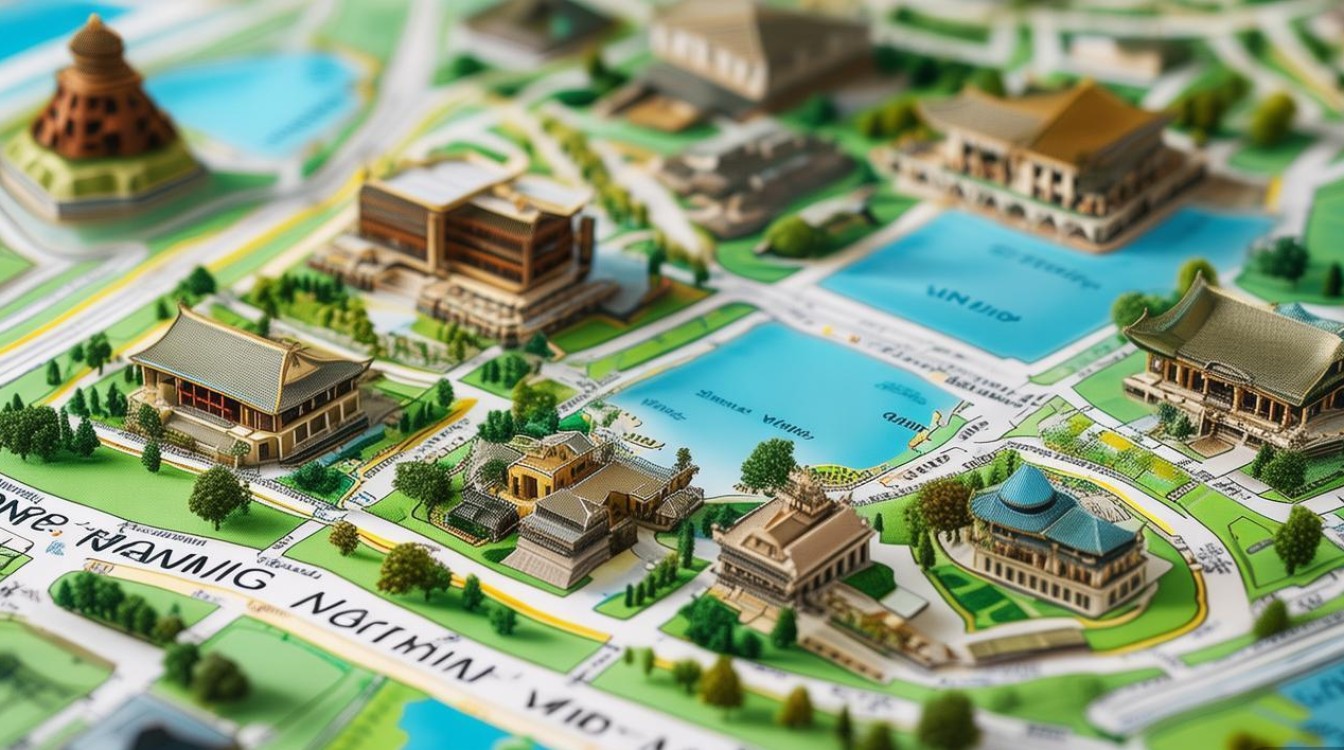 南京旅游景点路线图