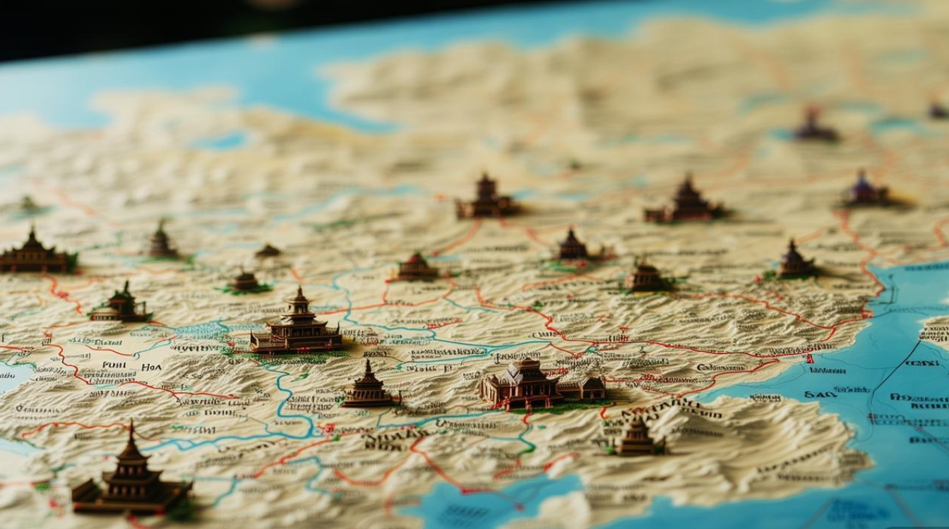 陕西省旅游景点地图 陕西省旅游景点地图