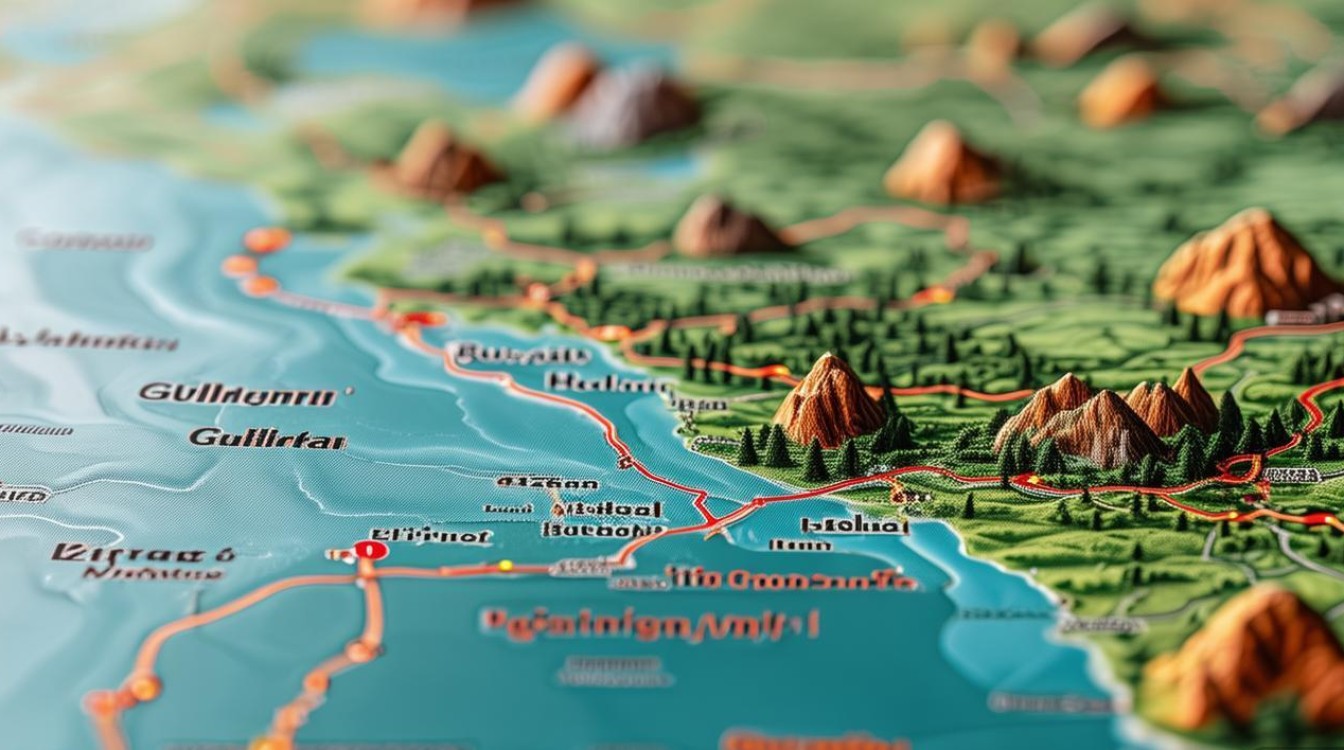 广西旅游景点路线图 广西旅游景点路线图