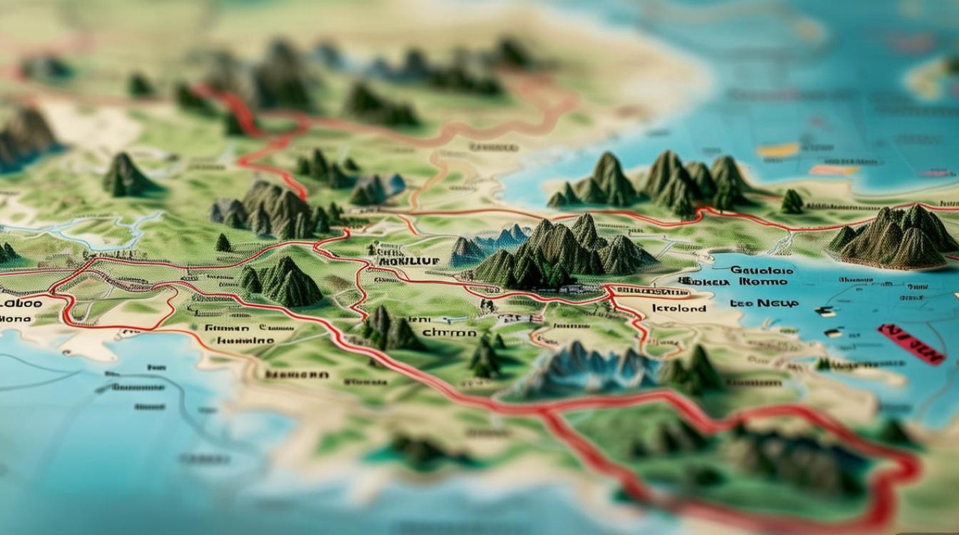 广西旅游景点路线图 广西旅游景点路线图