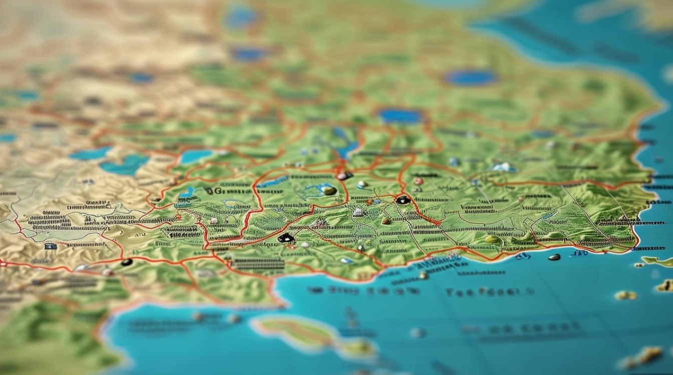 浙江省旅游景点地图