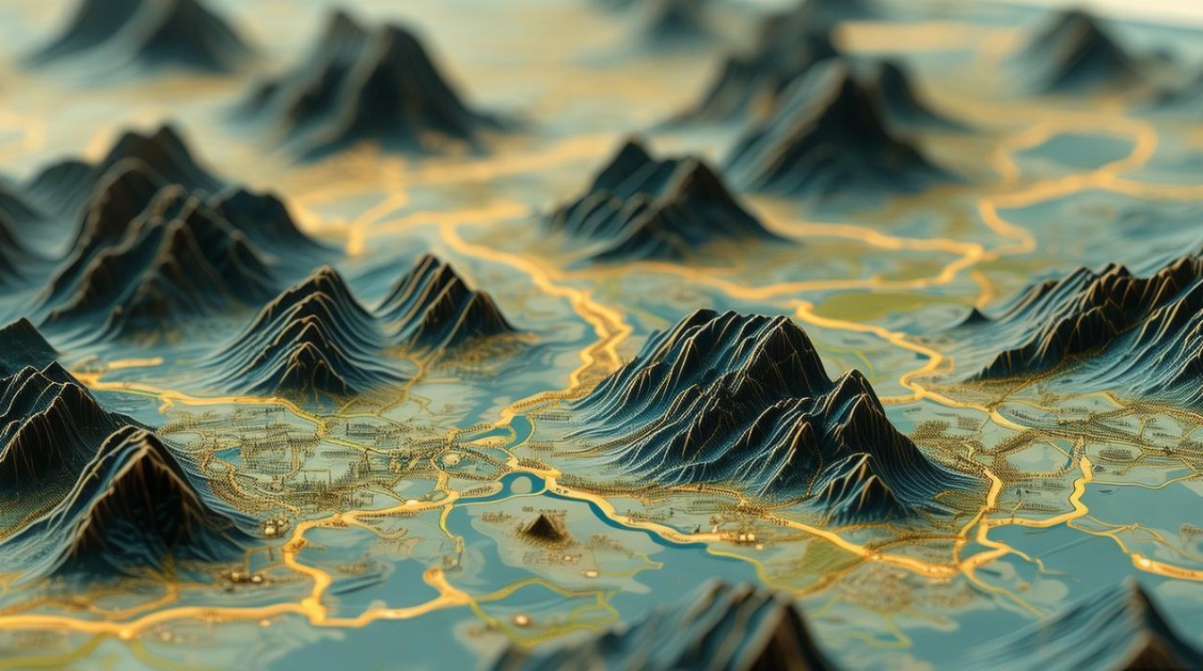 张家界景点分布地图