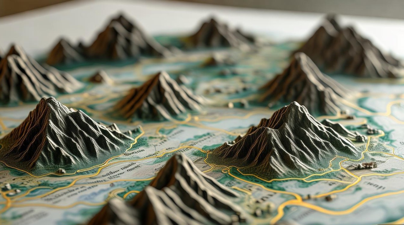 张家界景点分布地图