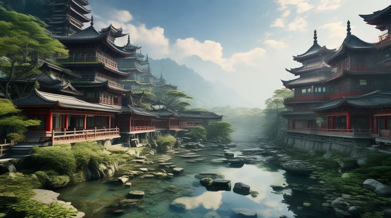 浙江天台山景点