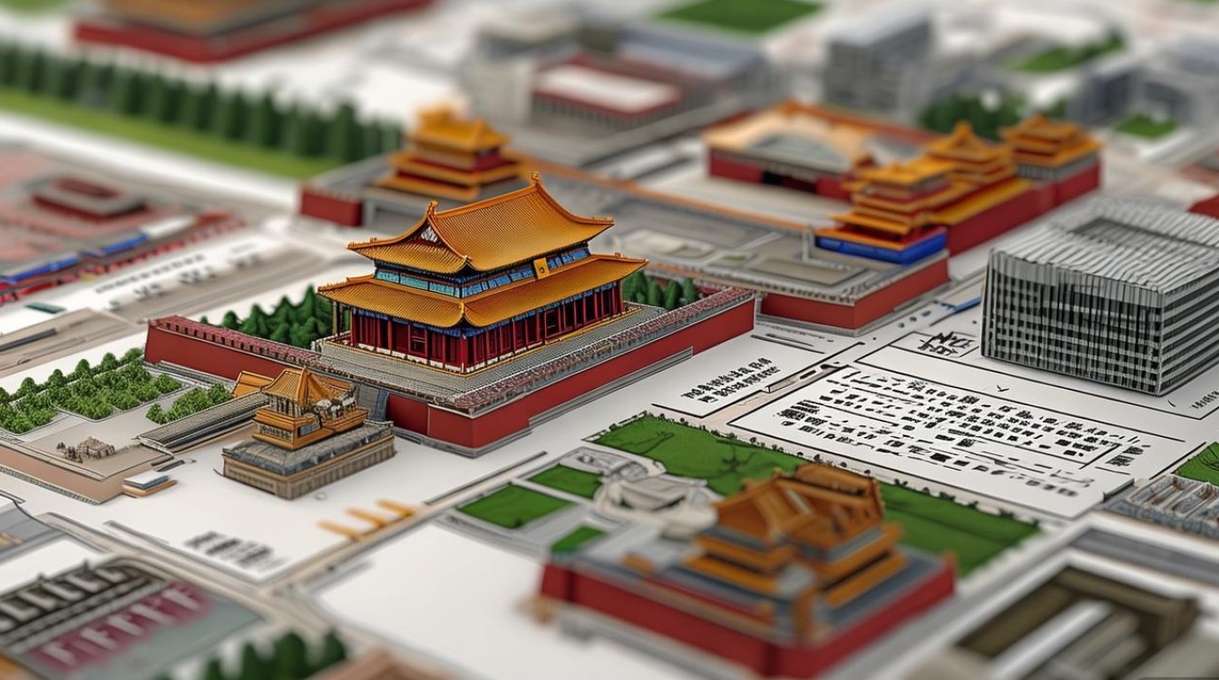 北京市景点分布图