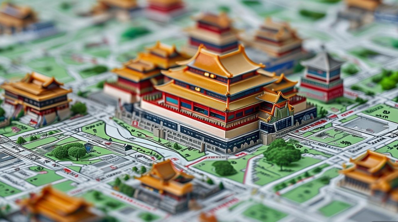 北京市景点分布图