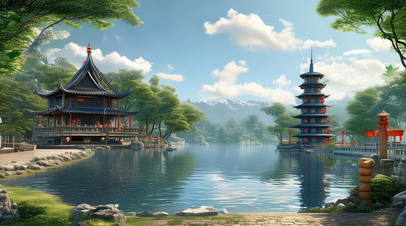 比如县旅游景点