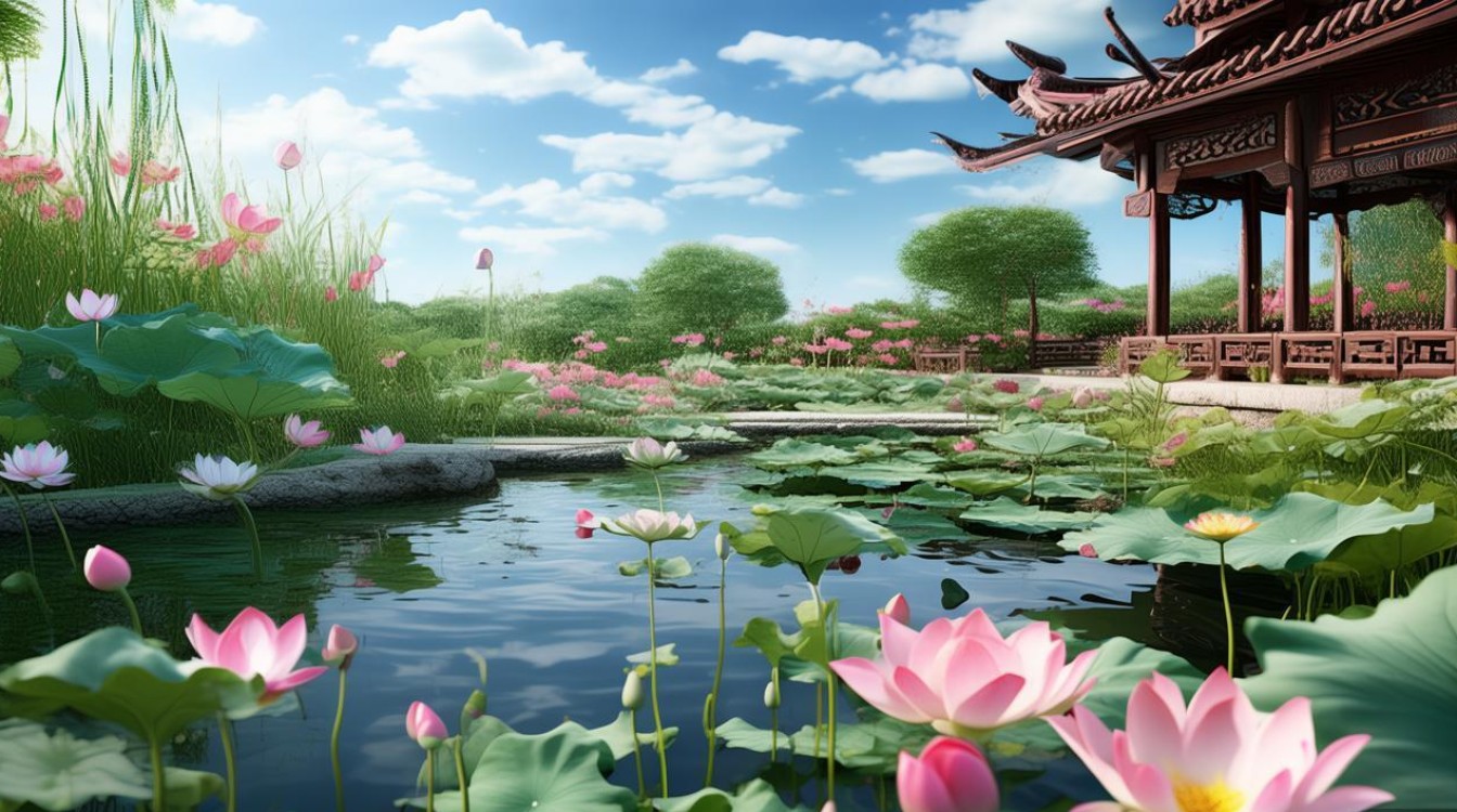 荷塘景点 荷塘景点