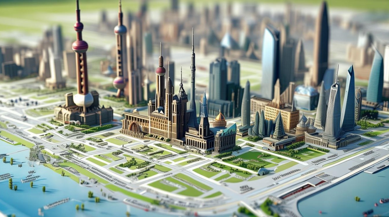 上海旅游景点路线图