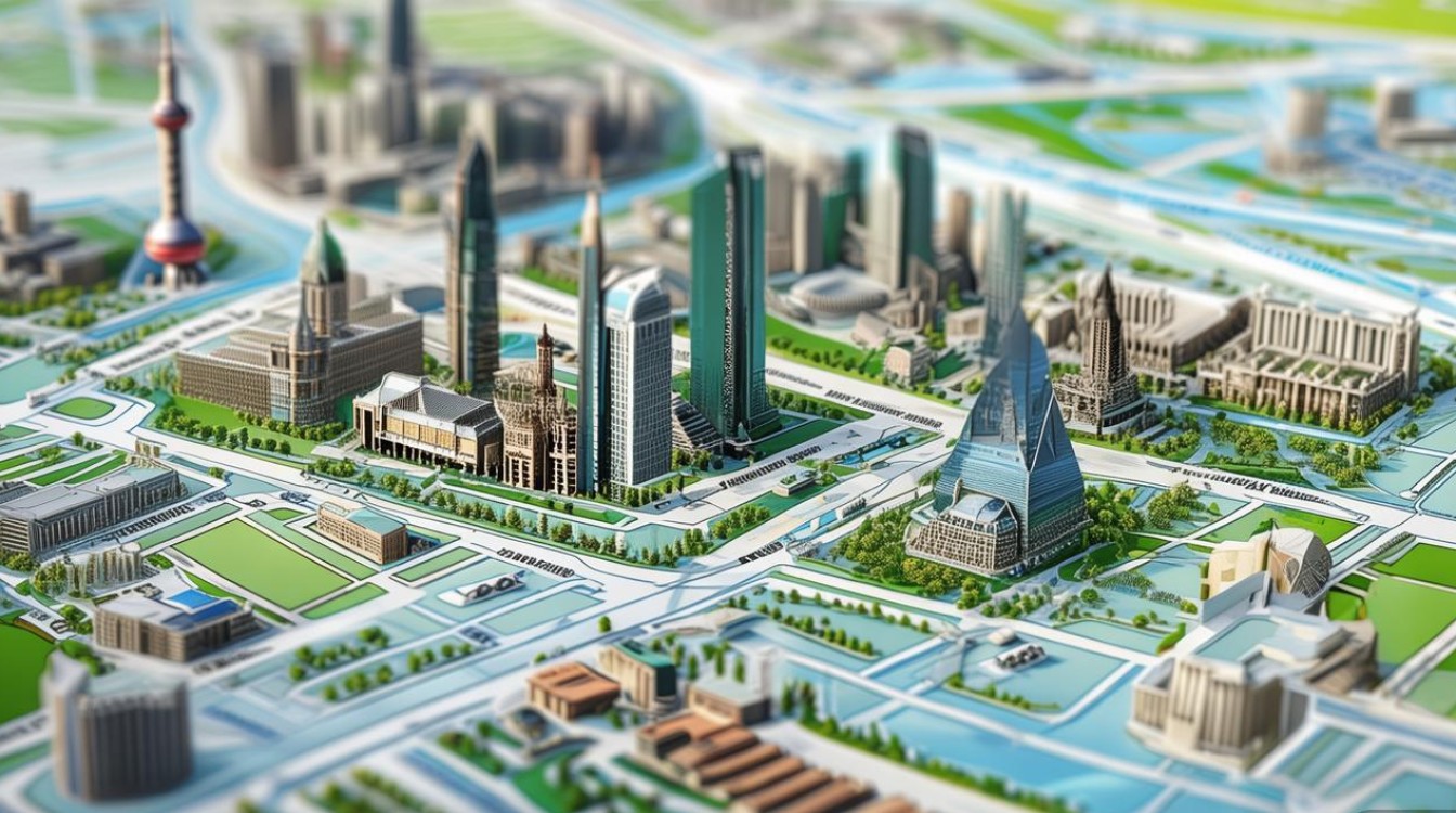 上海旅游景点路线图