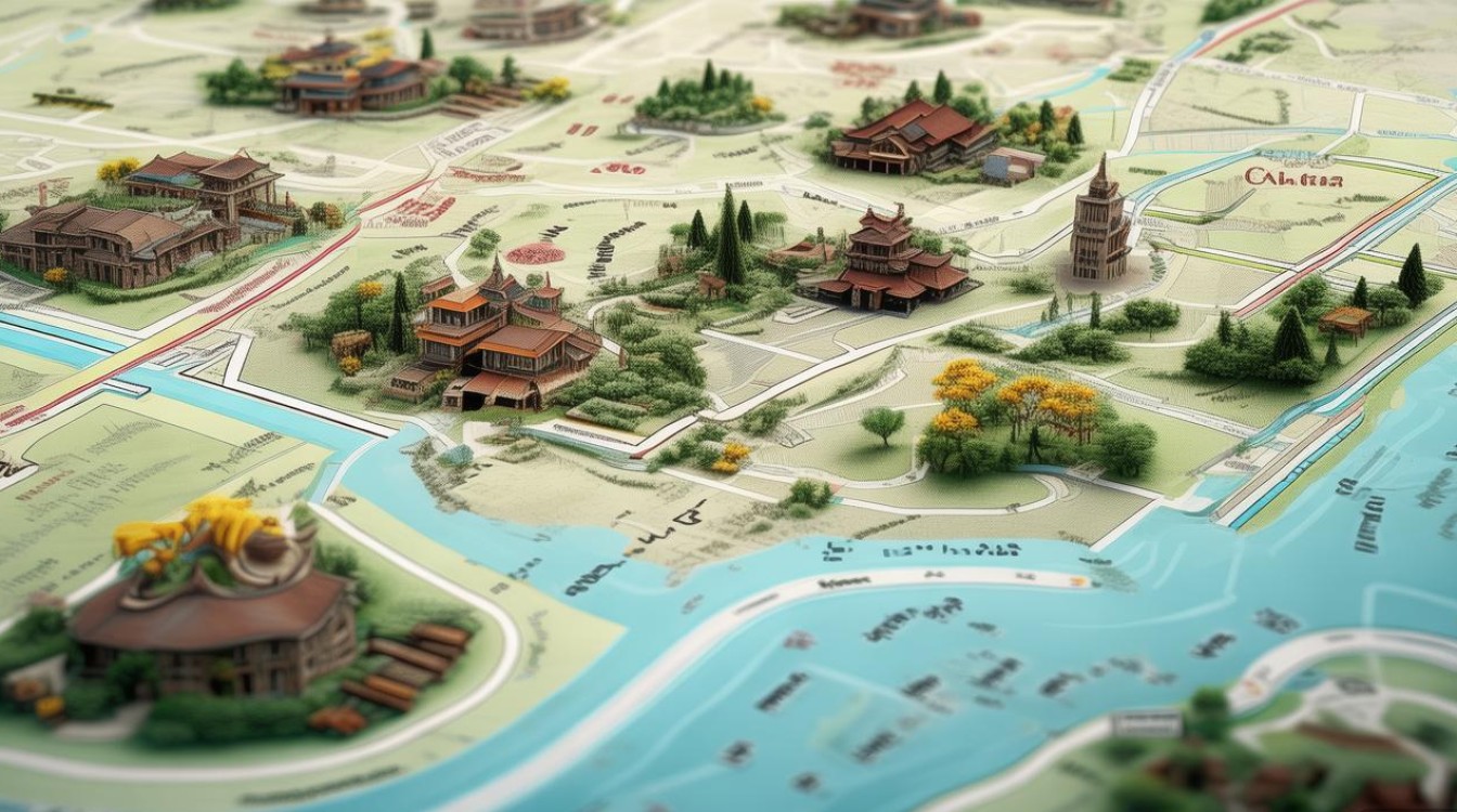 杭州旅游景点路线图