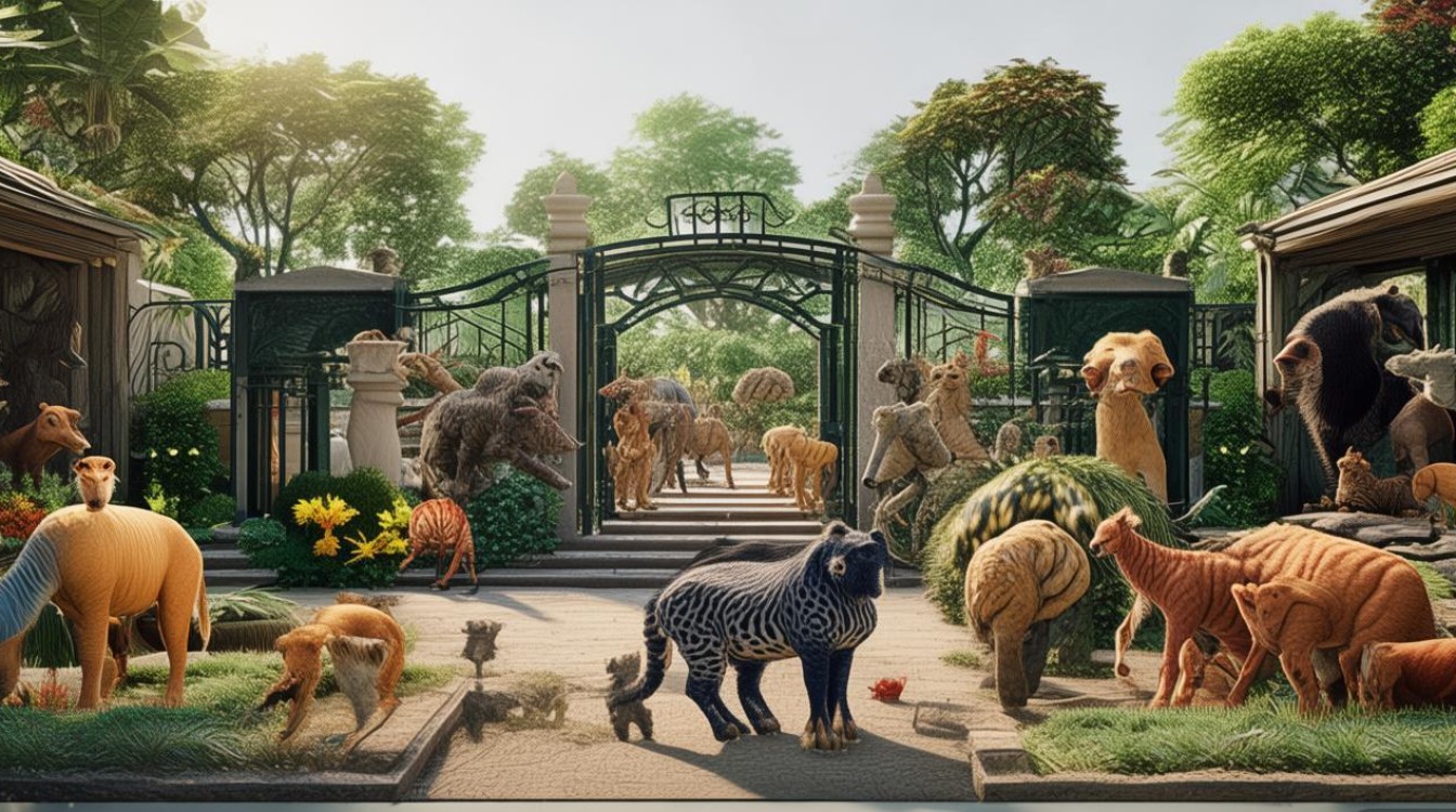 发现动物公园景点