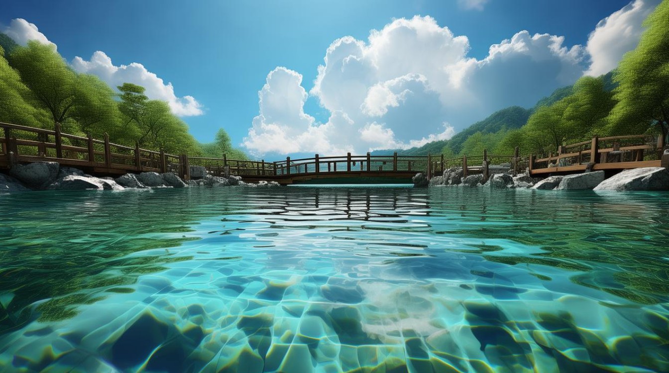 景点白水洋 景点白水洋