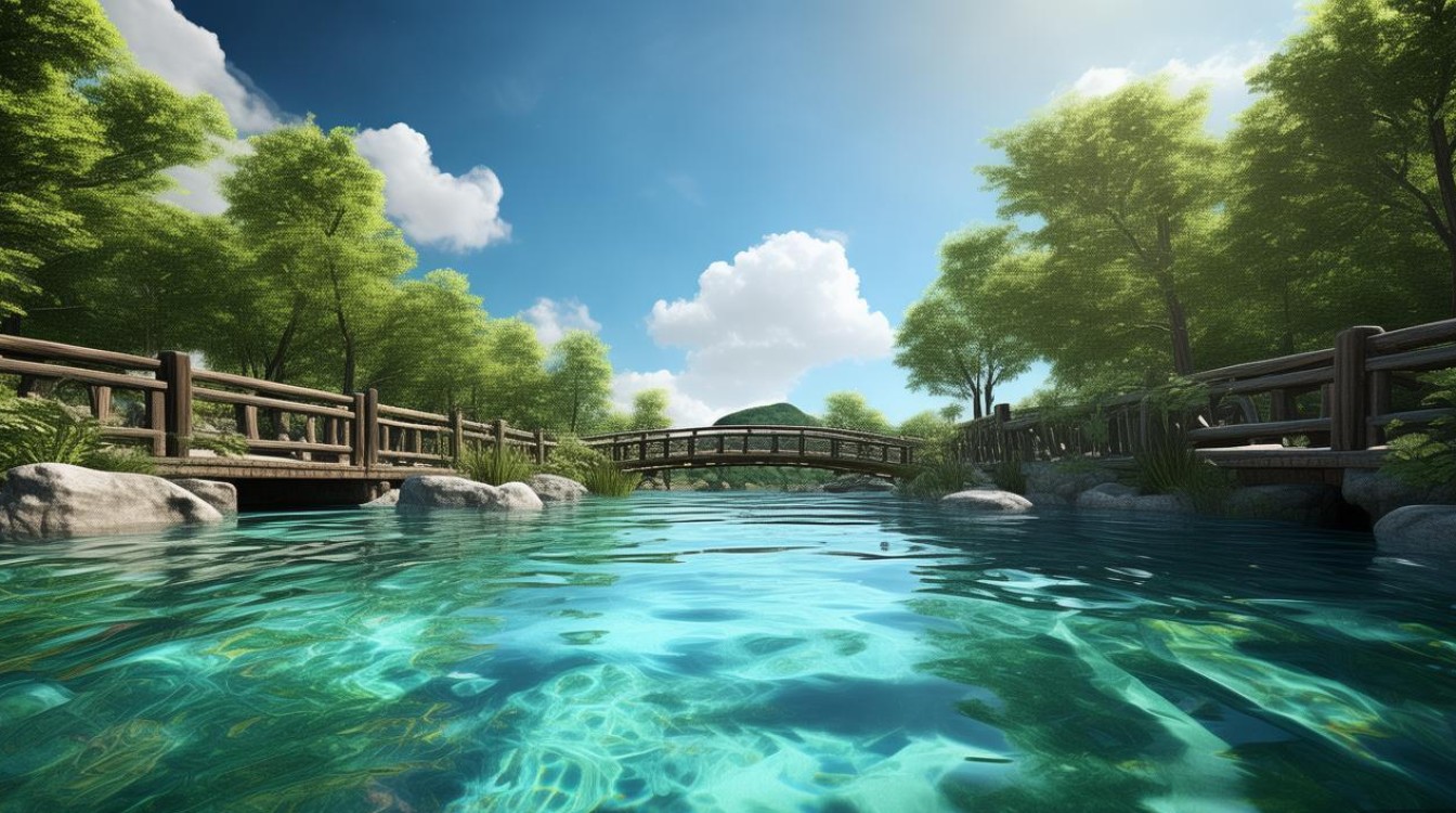 景点白水洋 景点白水洋