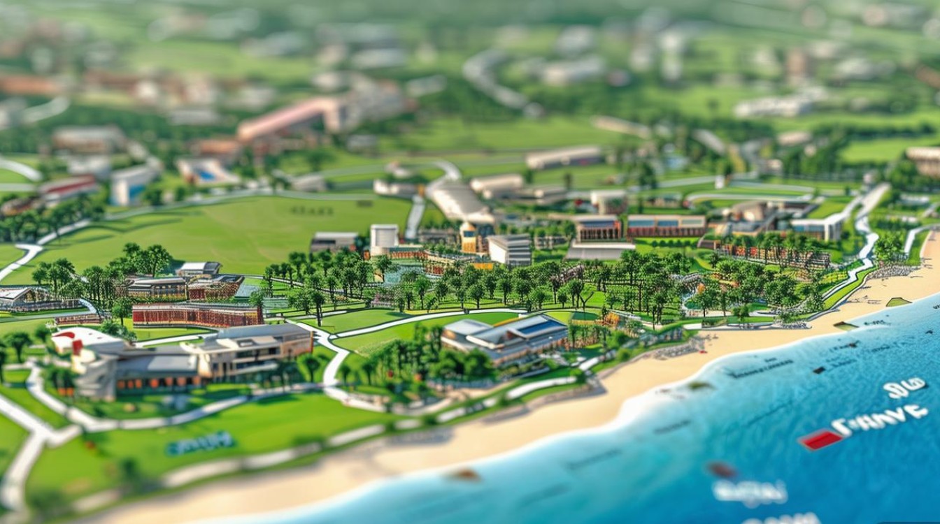 三亚景点地图分布图