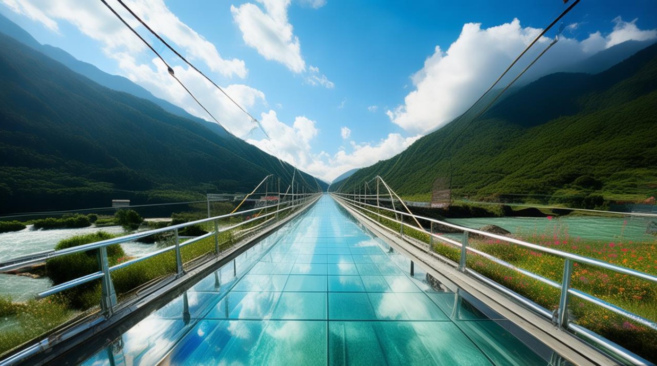 云南玻璃桥景点