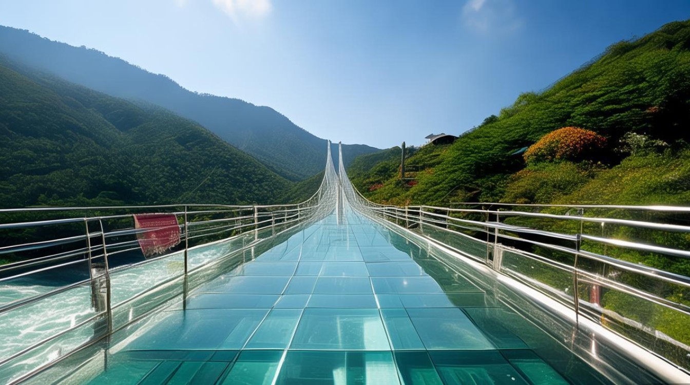 云南玻璃桥景点