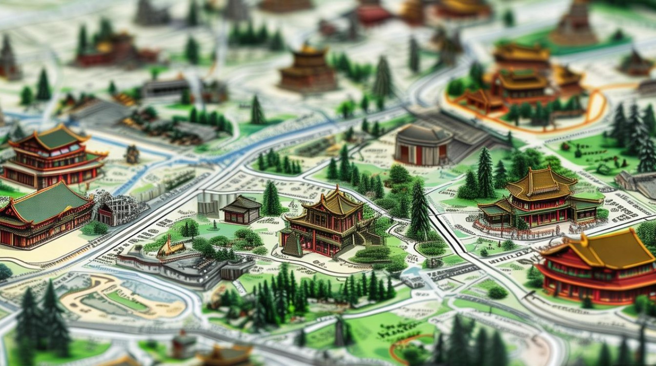 康定旅游景点地图 康定旅游景点地图