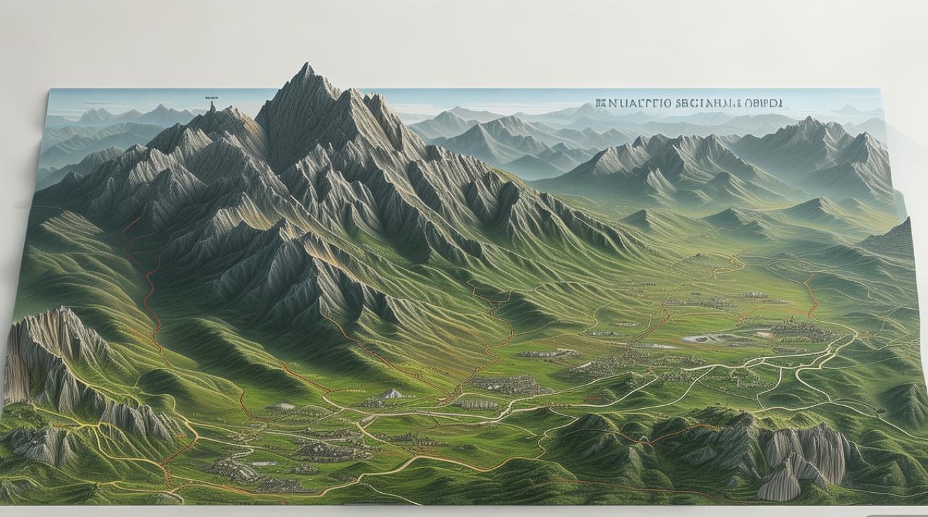 云台山景点路线图