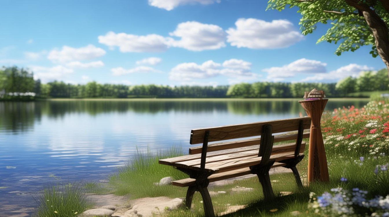 湖边景点 湖边景点