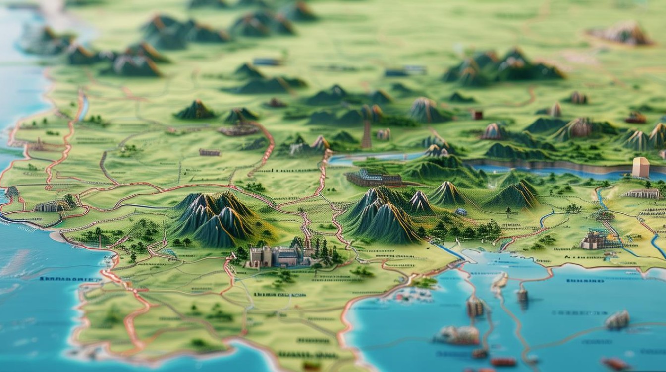 山东省旅游景点地图 山东省旅游景点地图