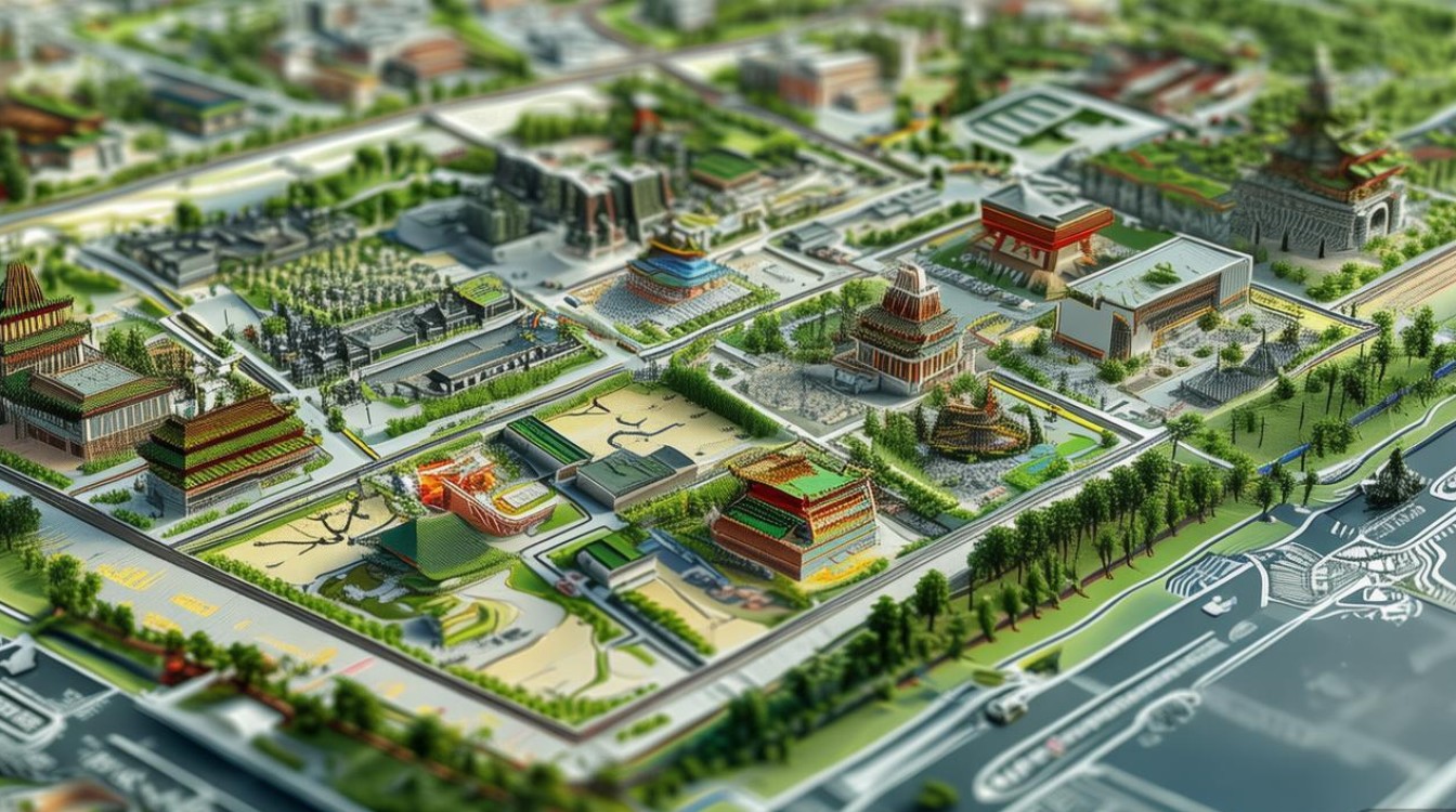 成都市旅游景点地图