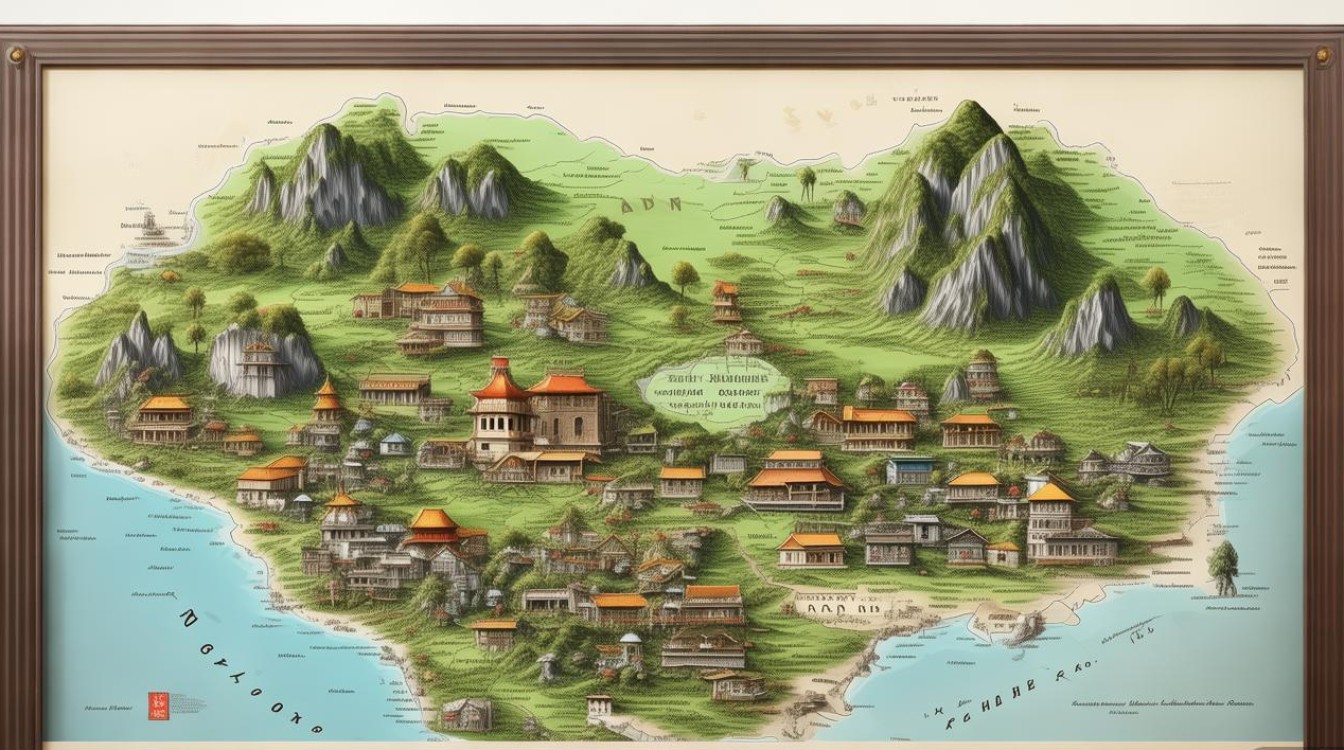 贵州省旅游景点地图 贵州省旅游景点地图