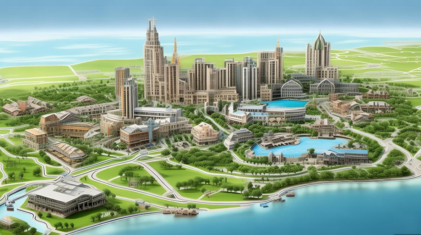 珠海景点分布图