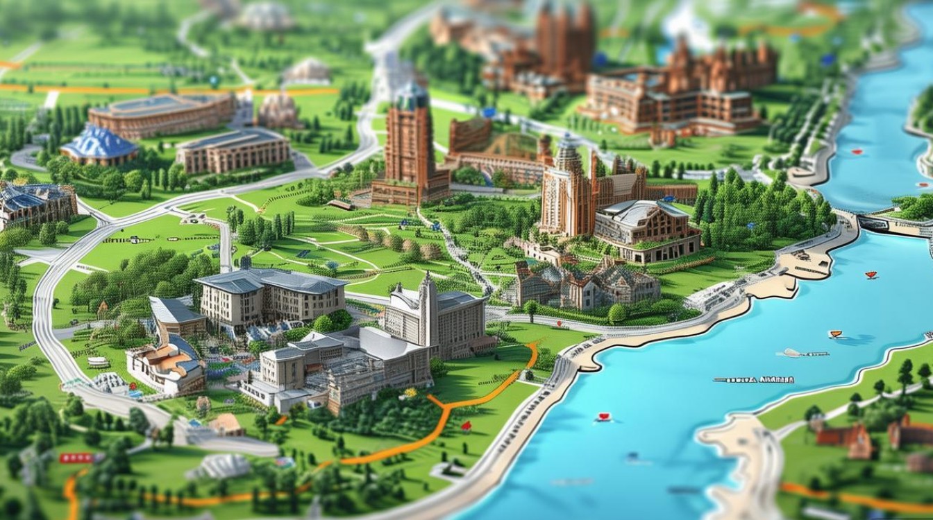 珠海景点分布图